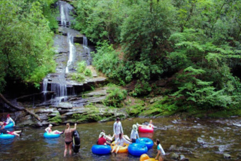 Honeymoon Getaway In Woods Near Noc And Smoky Mtn Rr Villa บรายซันซิตี ภายนอก รูปภาพ